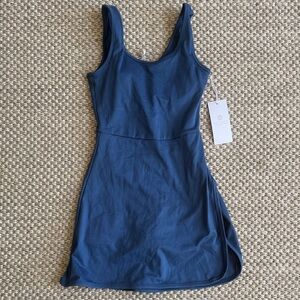 NWT Balance collection golf athletic dress Elegant Blue built in shorts XS